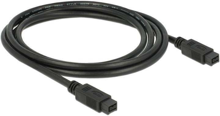 Image du produit Delock Câble FireWire IEEE 1394B 9Pol/9Pol, 2Mètres (2 m, FireWire)