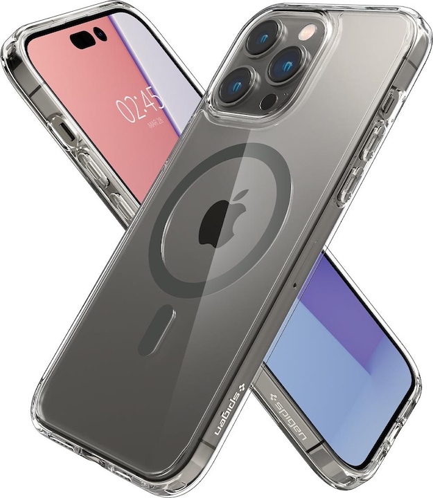 Produktbild Spigen Ultra Hybrid Case MagSafe für Apple iPhone 14 Pro - graphite (Apple iPhone 14 Pro)