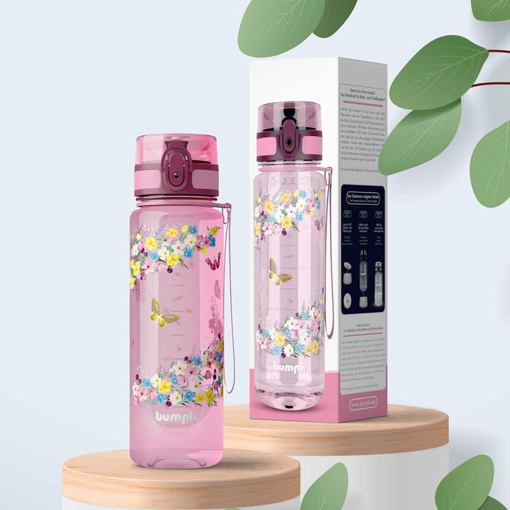 Produktbild Bumpli Trinkflasche Blumen 500 ml (0.50 l)