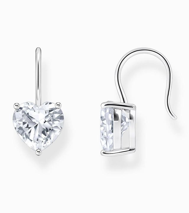 Immagine prodotto Thomas Sabo Orecchini con cuore di zirconi bianchi in argento (Argento 925)