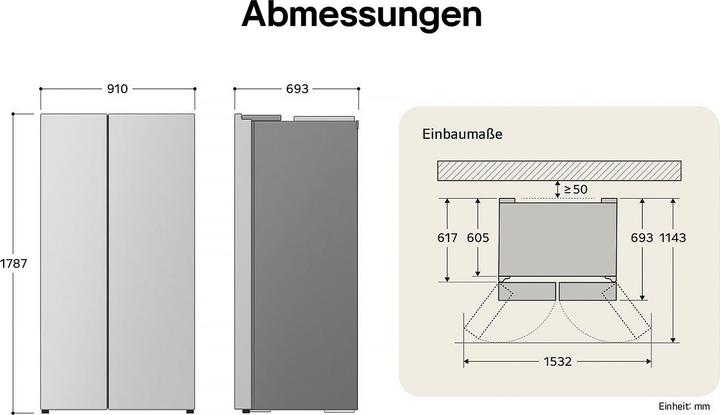 Produktbild LG GSM32HSBEH (562 l)