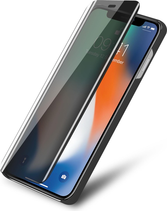Immagine prodotto Cadorabo Copertina per specchietto retrovisore Smart View a libro (Apple iPhone X)
