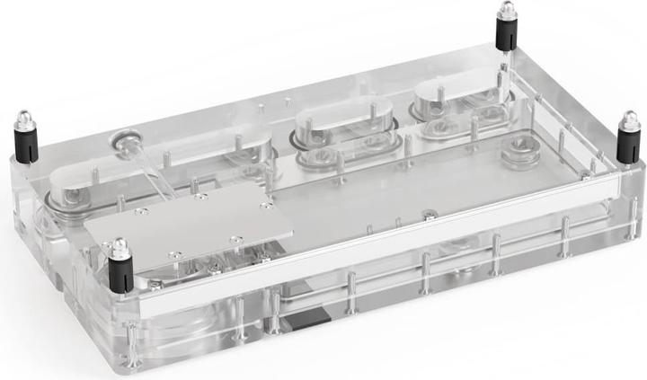 Produktbild Alphacool AGB Core Distro Plate 280 Rechts VPP/D5 mit VPP Apex Pumpe