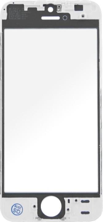 Produktbild OEM Touch Glas mit Rahmen und OCA für iPhone 5s weiss (Display, Apple iPhone 5s)