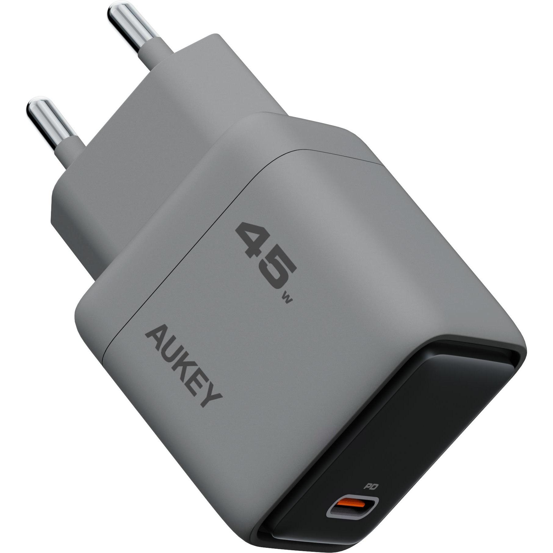 Thumbnail - Aukey Comet Mix (45 W), USB Ladegerät, Schwarz, Grau