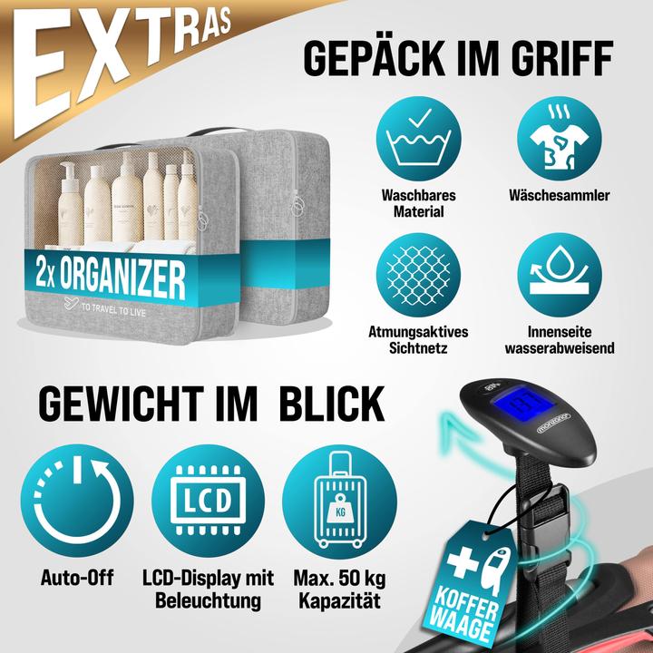 Produktbild Monzana Kofferset (89 l)