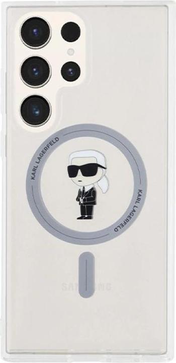 Produktbild Karl Lagerfeld KLHMLHFCKNOT S928 transparent hardcase IML Ikonik MagSafe (Samsung Galaxy S24 Ultra)