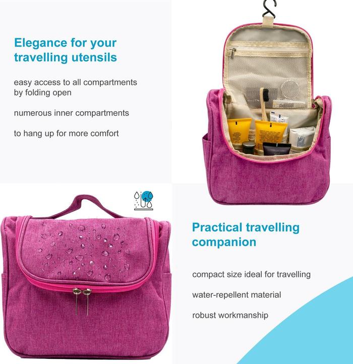 Produktbild Intirilife Kosmetik Reisetasche in PINK