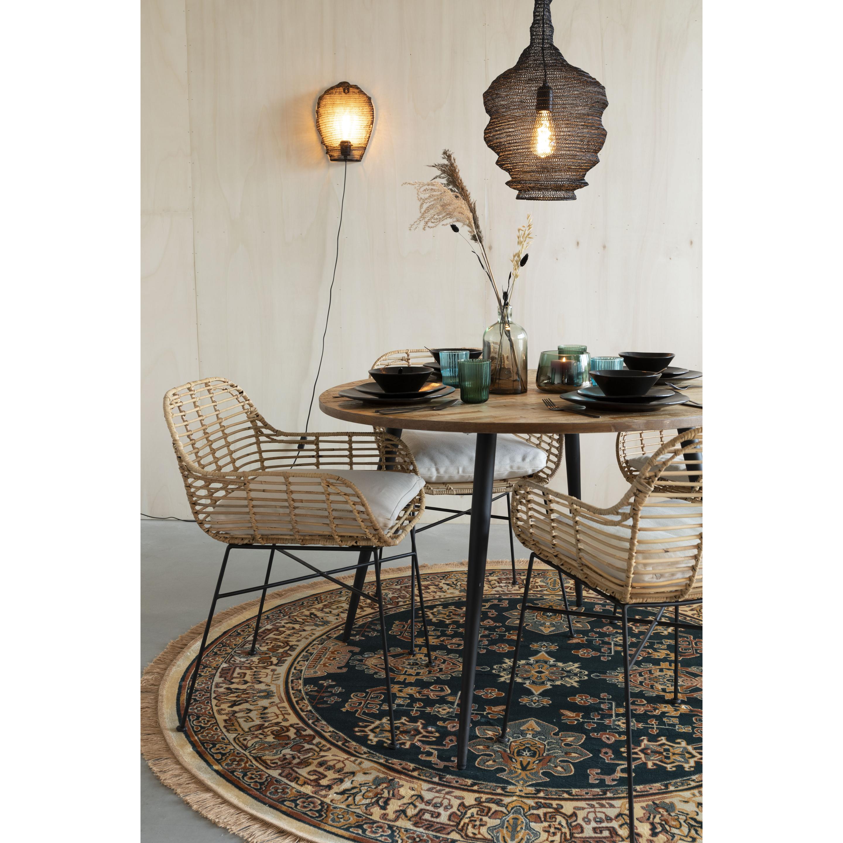 Thumbnail - White Label Living, Teppich, Raz (200 x 200 cm)