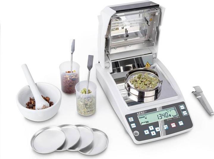 Produktbild Kern Feuchtebestimmer DBS 60-3, Wägebereich 60 g, Ablesbarkeit 0,001 g