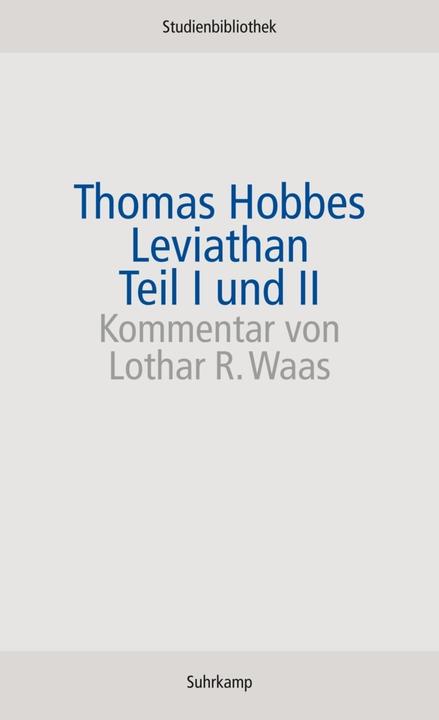 Actual product image Leviathan (German, Thomas Hobbes, 2011)