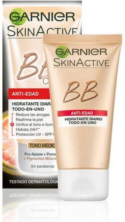 Produktbild Garnier SKIN NATURALS BB CREAM anti-edad #medium 50 ml (50 ml)