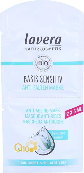 Lavera Masque anti-rides Q10 basis sensitiv (10 ml)