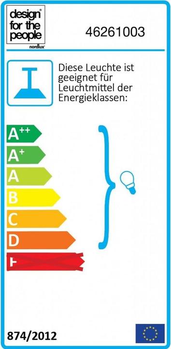 Energie-Label Nordlux Manhattan (E27)