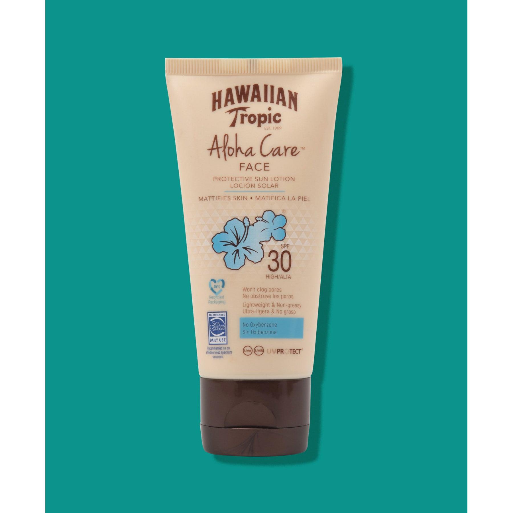 Thumbnail - Hawaiian Tropic, Sonnencreme, ALOHA CARE FACE sun lotion SPF30 90 ml (Sonnenlotion, SPF 30, 90 ml)