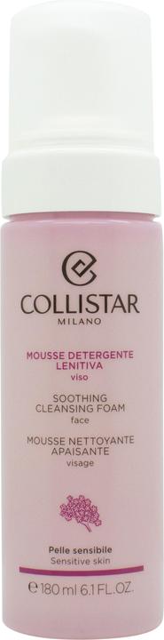 Image du produit Collistar Mousse nettoyante apaisante 180 ml (Mousse nettoyante, 180 ml)