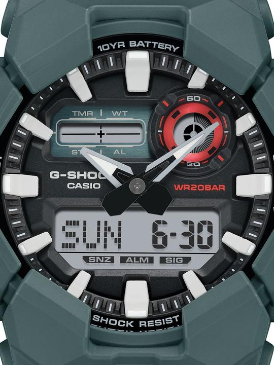 Produktbild G-Shock GA-010-2AER (Analoguhr, Sportuhr, Chronograph, Digitaluhr, 51.90 mm)