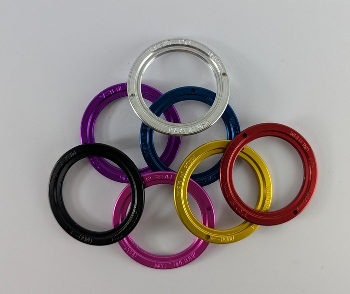 Produktbild White Industries Singlespeed Freilaufritzel Lockring 16 Z., 16/18 Z., purple