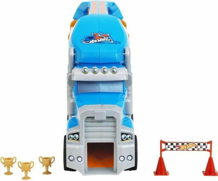 Produktbild Theo Klein Hot Wheels - LKW Sammelkoffer, blau-orange