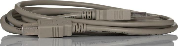 Image du produit RS PRO Câble USB, USBA / USB B, 2m USB 2.0 Gris (2 m, USB 2.0)
