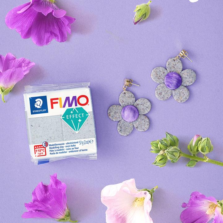 Image du produit Fimo Pâte à modeler Effect Soft violet botanique 57gr.
