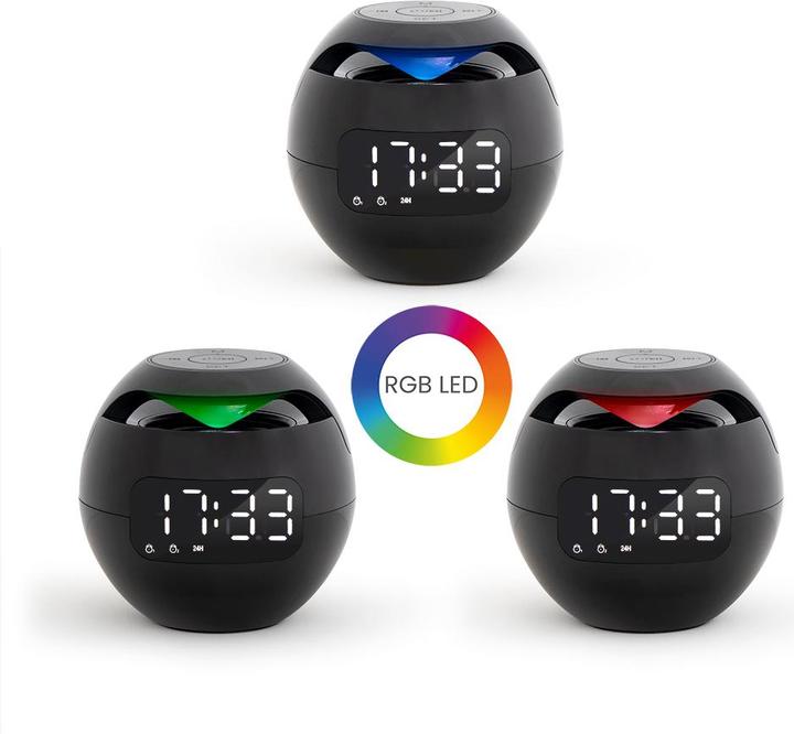 Produktbild Livoo Bluetooth®-kompatibler Weck-Lautsprecher