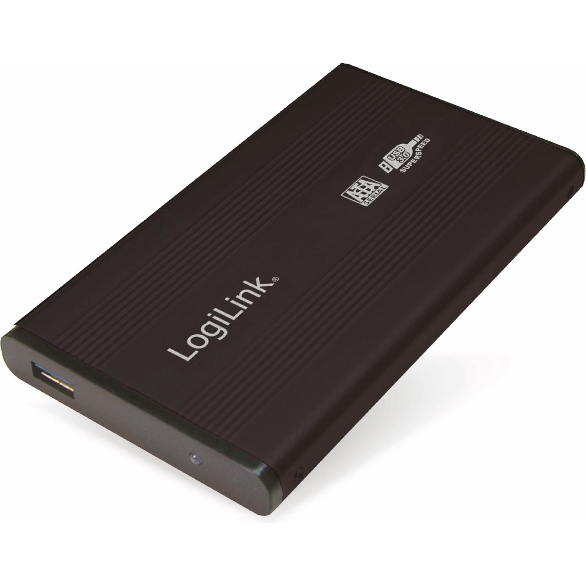 Thumbnail - LogiLink UA0041B (2.5"), Festplattengehäuse, Schwarz