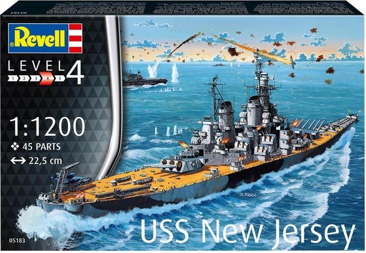 Actual product image Revell USS New Jersey