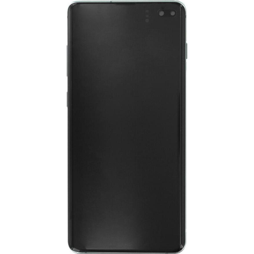 Samsung Display-Einheit + Rahmen G975F Galaxy S10 + prism green GH82-18849E (Display, Galaxy S10+), Mobilgerät Ersatztei...