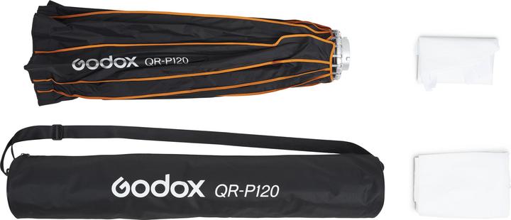 Immagine prodotto Godox Softbox parabolico a sgancio rapido, 120 cm (Soft box, 120 cm)