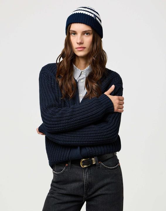 Actual product image Wrangler Gürtel Striped Beanie (One size)