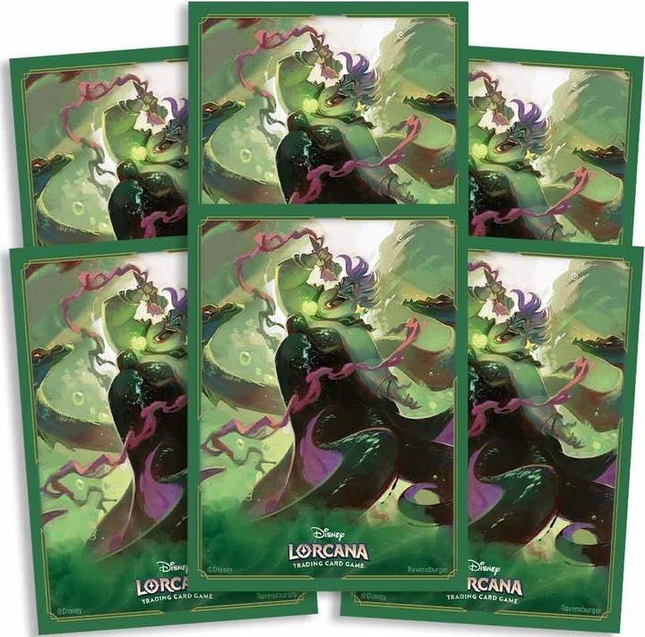 Produktbild Ravensburger Disney Lorcana TCG Kartenhüllen Ursula (65)