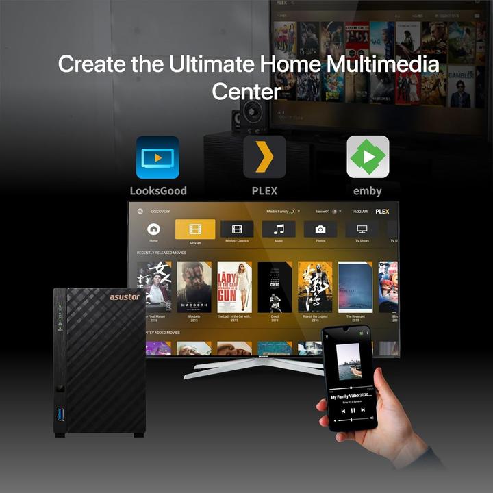 Produktbild Asustor Drivestor 2 Lite AS1102TL (0 TB)