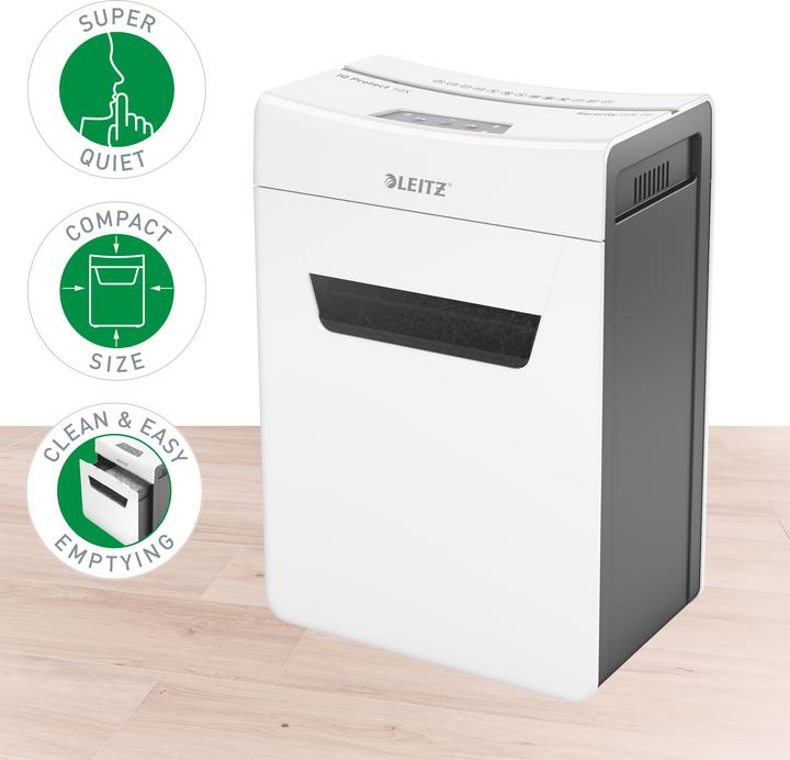 Produktbild Leitz IQ 10X PROTECT PREMIUM - Aktenvernichter (Partikelschnitt)