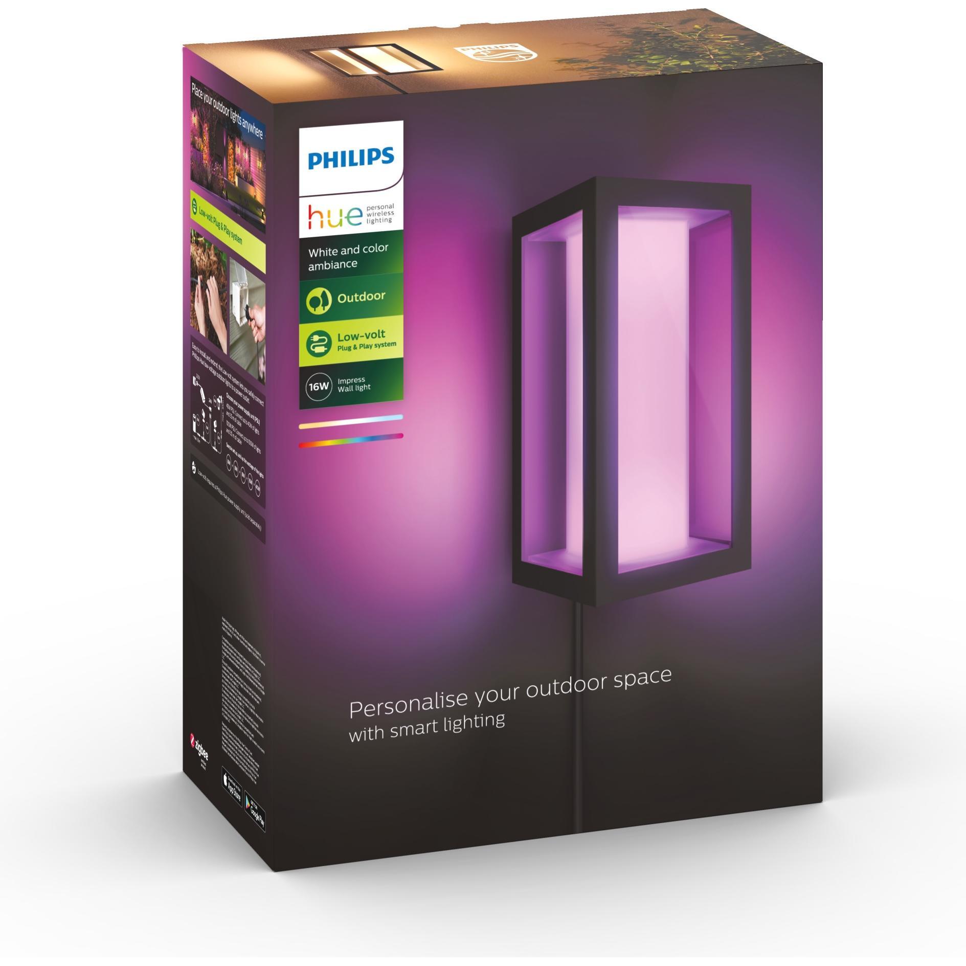 Thumbnail - Philips Hue, Wandleuchte + Deckenleuchte, Impress Erweiterung (1200 lm)