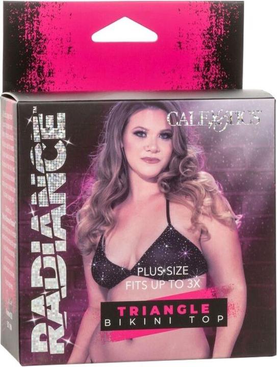 Actual product image Radiance Triangle Bikini Top Rhine Plus Size (12XL)