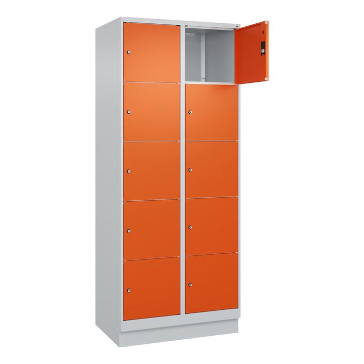 Reinorange, Lichtgrau