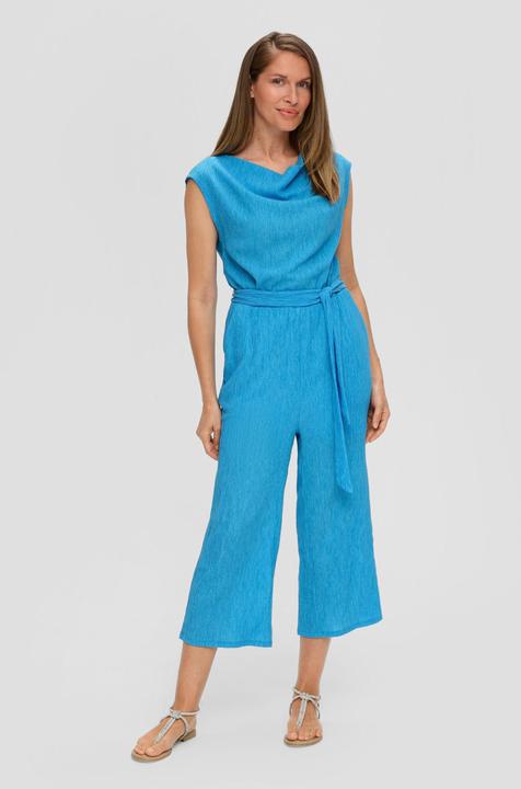 Image du produit s.Oliver Overall Jumpsuit mit Wasserfallausschnitt (40)