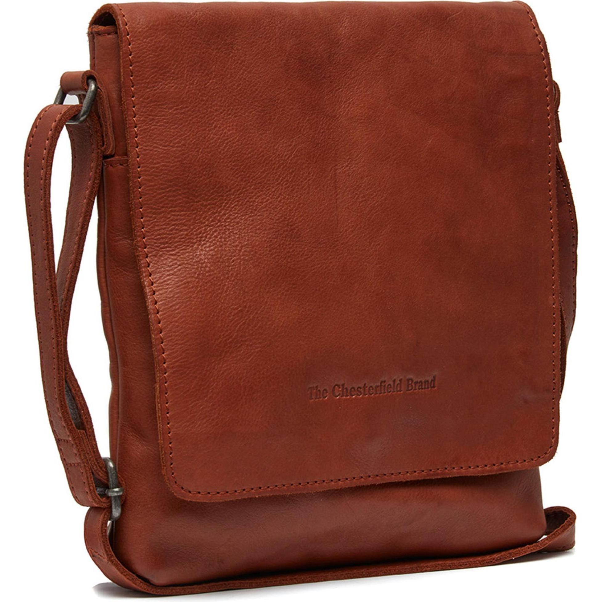 The Chesterfield Brand, Handtasche, Duncan Umhängetasche Leder 22 cm, Braun