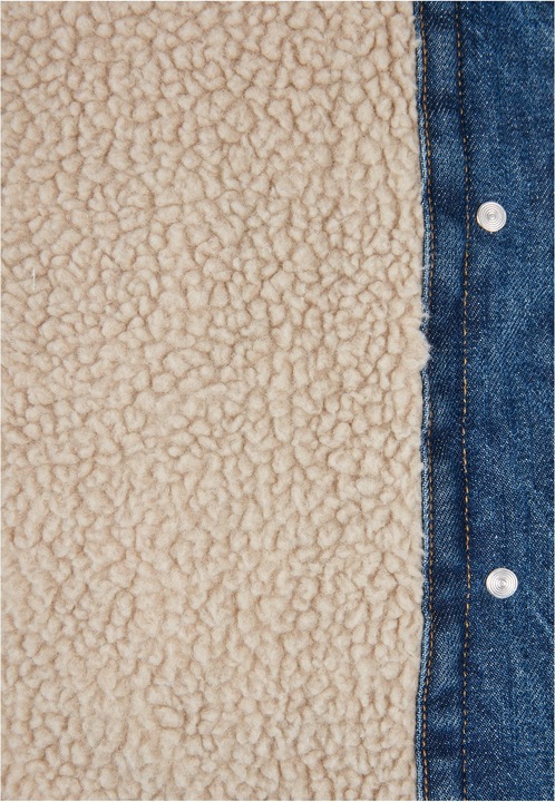 Produktbild Urban Classics Ladies Oversized Sherpa Denim Jacket (M)