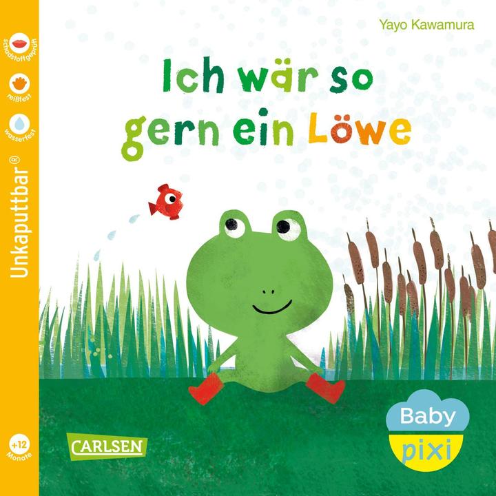 Actual product image Baby Pixi (unbreakable) 158: I would love to be a lion (German)