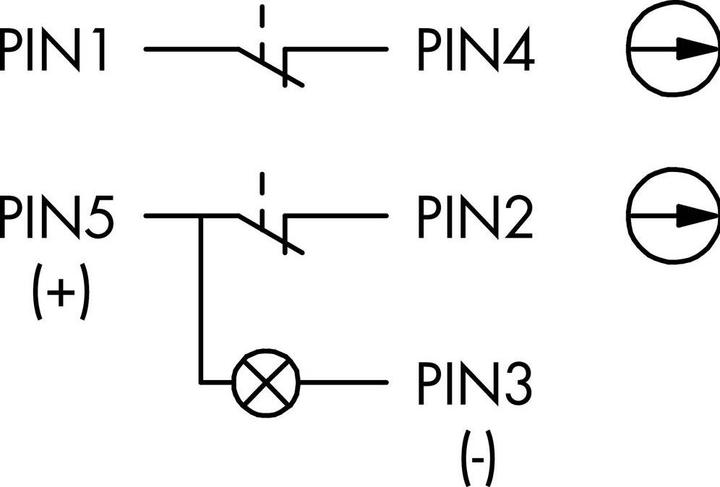 Actual product image Schlegel Contact element 2 NC contacts momentary 1 pc.