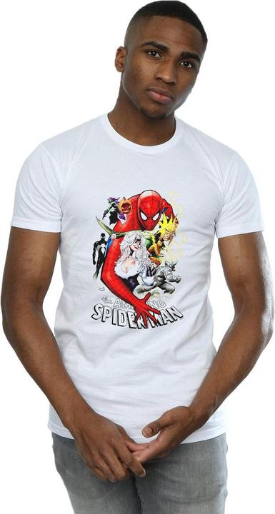 Produktbild SpiderMan Villains Cover TShirt (4XL)