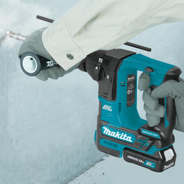 Thumbnail - Makita, Bohrmaschine + Akkuschrauber, HR166DSMJ (Akkubetrieb)