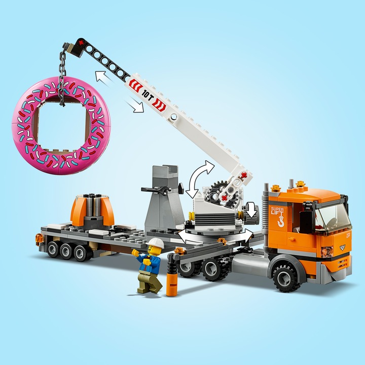 Actual product image LEGO Great Donut Shop Opening (60233, LEGO City)