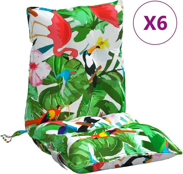 Produktbild vidaXL Gartenstuhlauflage für Niedriglehner (100 x 50 cm)