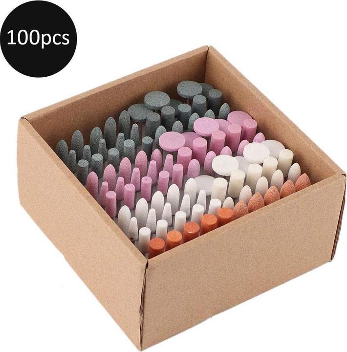 Image du produit Yuyte Schleifkopf-Set für Maniküre & Pediküre (100 Stück)