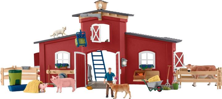 Produktbild Schleich Scheune mit Tieren und Zubehör
