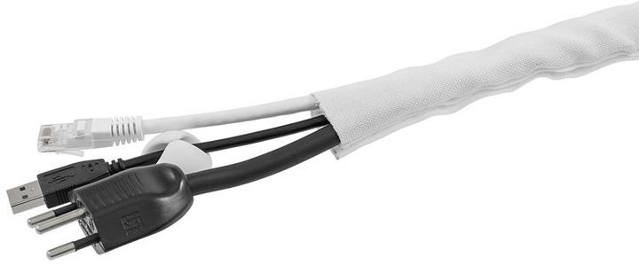 Immagine prodotto Steffen Guaina per cavi Fast Cover con chiusura a velcro (Tubo cavi, 180 cm)