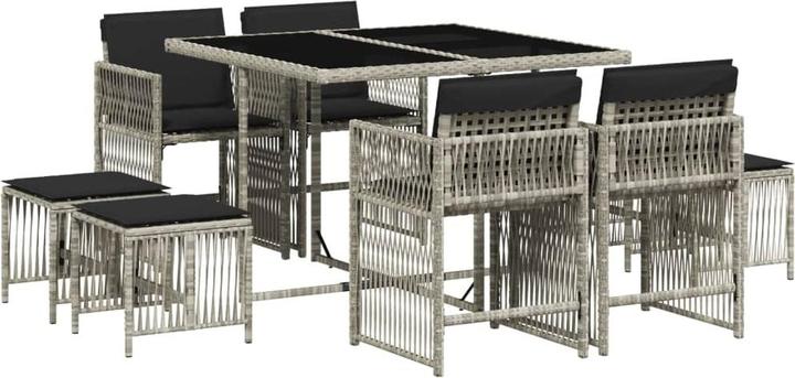 Produktbild vidaXL Garten Essgruppe (110 x 106 x 73 cm)